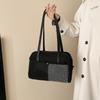 Style Shoulder Bag Women Autumn Winter New Korean Small Crossbody Bag Rhinestone Patchwork Large Capacity Commuter Underarm Bag