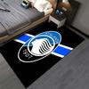 Atalanta 1907 Logo Design suitable as a non-slip mat for the living room or bedroom sofa