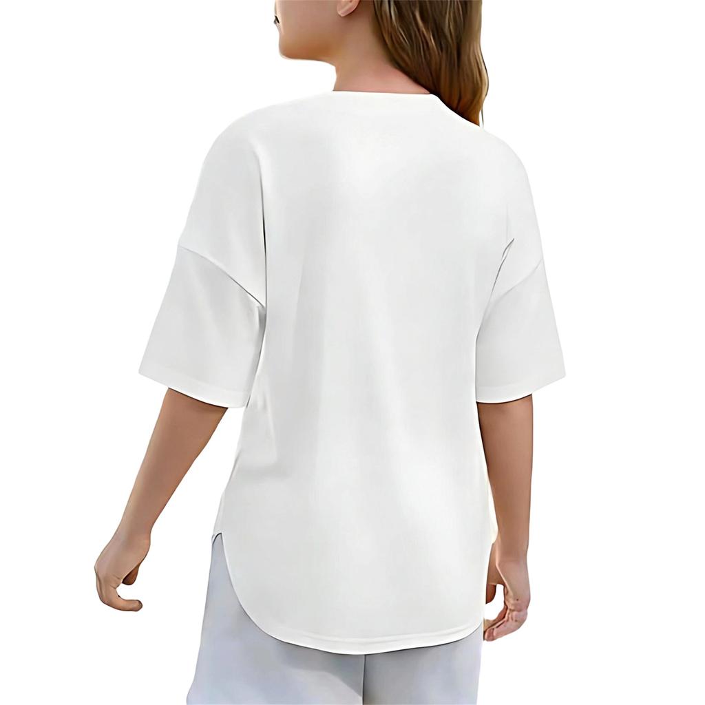 Children's Fashionable  Comfortable  Casual Short-Sleeve Top