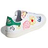 Adidas Stan Smith Large Doodles Women Sneakers White Cloud-White Green FX5653