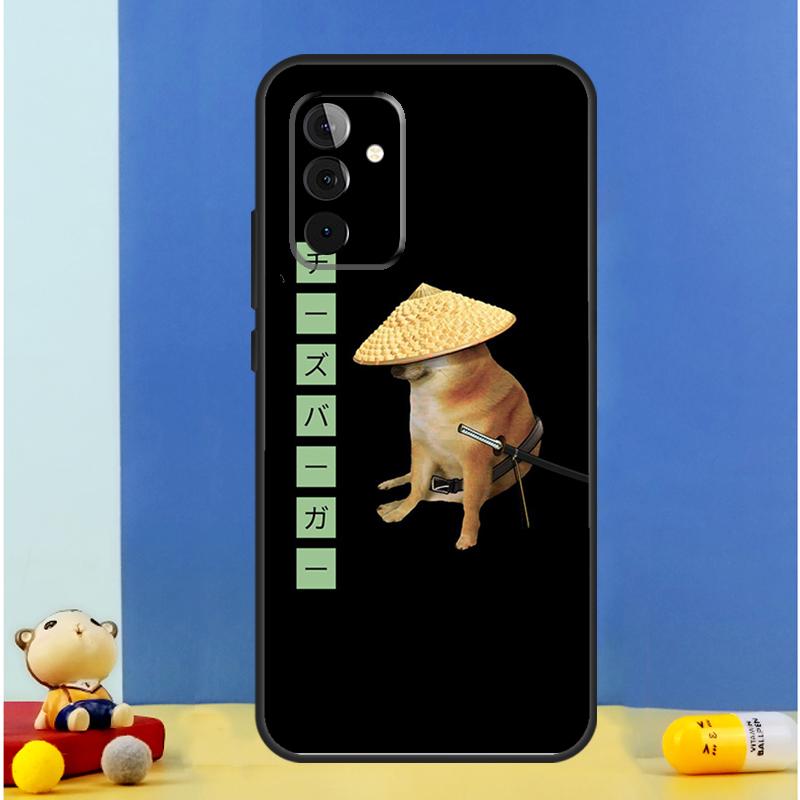 Funny Cheems Doge Case For Samsung Galaxy A54 A34 A14 A13 A23 A33 A53 A52 A32 A12 A56 A36 A16 A15 A35 A55 A17