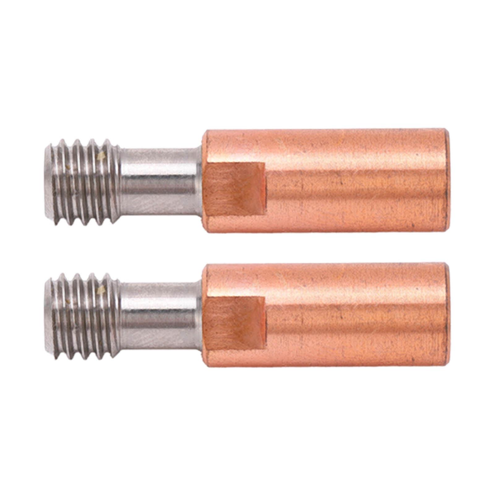 

2Pcs 3D Printer Throat Nozzle Ti Alloy Copper Bimetal for Ender 3 3 V2 3 Pro Hotend 4.1mm Through Bore
