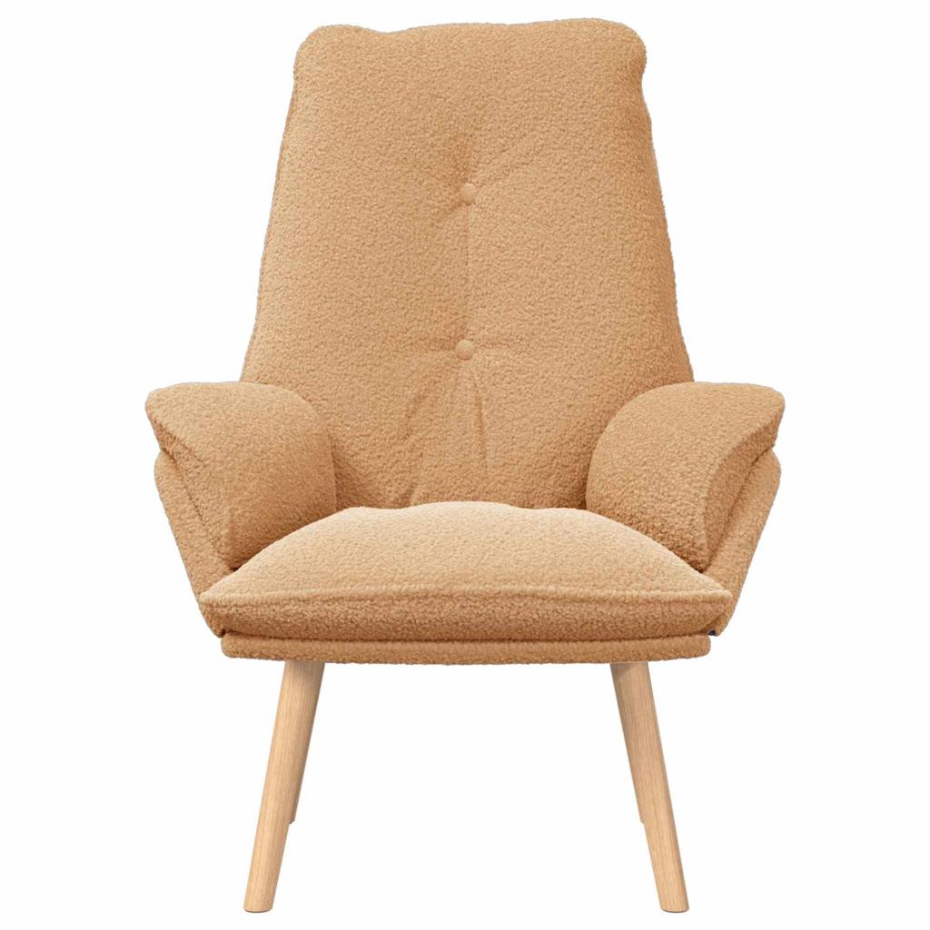 Armchair Beige 69 x 74 x 93 cm Sherpa Fabric