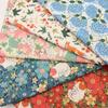 0.5m/1m/2m Cartoon Cat Print Encrypted Cotton Linen Fabric for Decorative Tablecloth Sand Cushion Curtain DIY Book Cover Fabrics