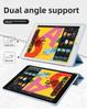 Pengjin Triple Fold Plastic Case for iPad Air 10.9/Pro 11 Inch (2022/2021/2020/2018) Automatic Sleep Mode Cellular Cooling