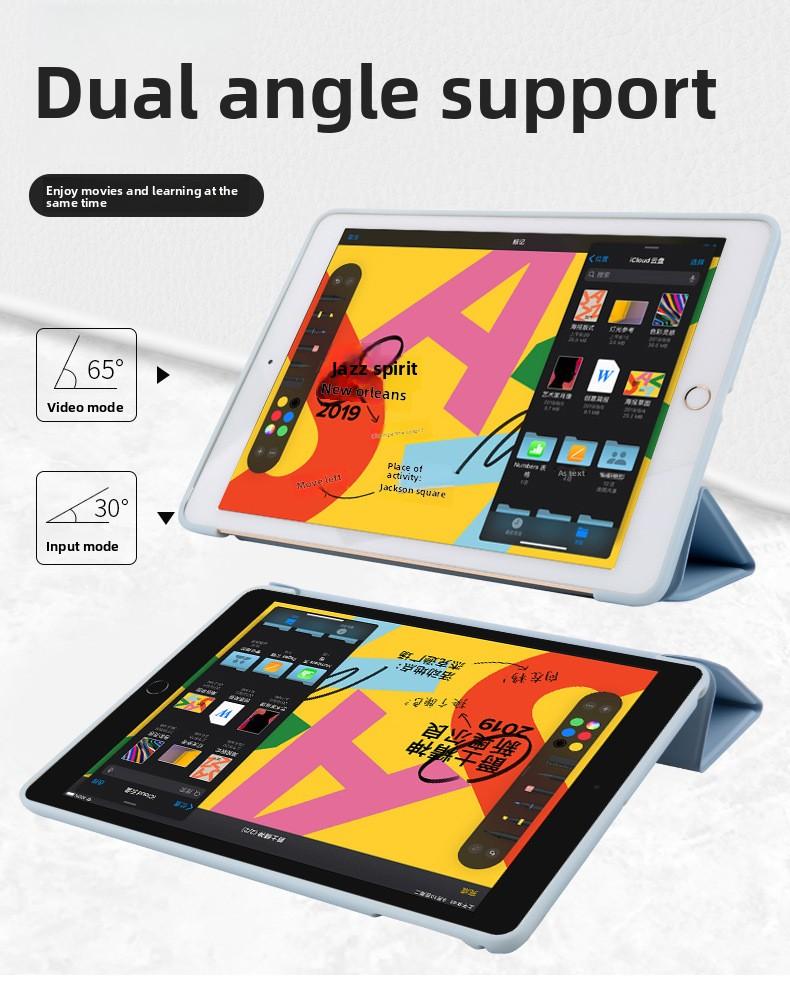 Pengjin Triple Fold Plastic Case for iPad Air 10.9/Pro 11 Inch (2022/2021/2020/2018) Automatic Sleep Mode Cellular Cooling