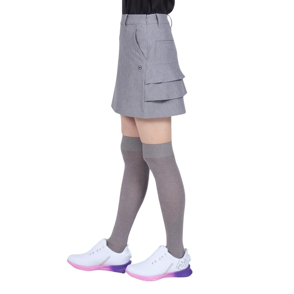 Ping Apparel Women's Cooling Tiered Skirt (All-Way Stretch) / Golf / 622-4134300 022_Heather Gray SS