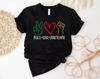 Frieden Liebe Juneteenth Shirt Frei-lich 1865 Schwarze Kultur T-Shirt