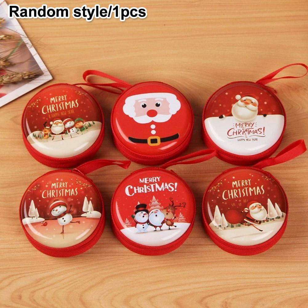 Navidad 2025 Christmas Ornaments for Home Merry Christmas Gift Coin Bag Cristmas Decor New Year 2026