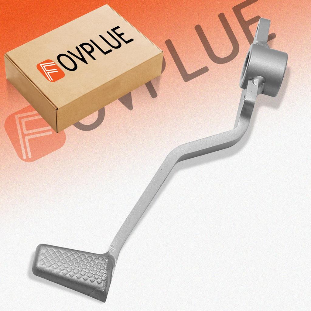 FOVPLUE Hinterradbremshebelpedal für Kawasaki Ninja 400 Z400 Ninja 500 und Z500 Ersetzt Silber 2018-2023, 2019-2023, 2024, 2024, 43001-0756,