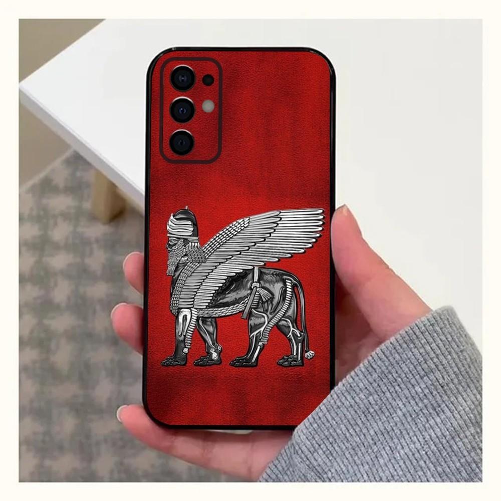 

Lamassu Assyrian Mesopotamian Phone Case For Samsung S24,S21,S22,S23,S30,Ultra,S20,Plus,Fe,Lite,Note,10,9,5G Black Soft Cover Samsung S20ULTRA5G