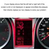 Display with two ribbons connector for Ford Focus Kuga Galaxy C-Max Mondeo Instrument Cluster