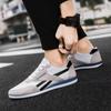 Neue Herren Dünne Atmungsaktive und Modische Weiße Schuhe Trendy Vielseitig Herbst Neuer Stil Teenager Sport Student Laufen