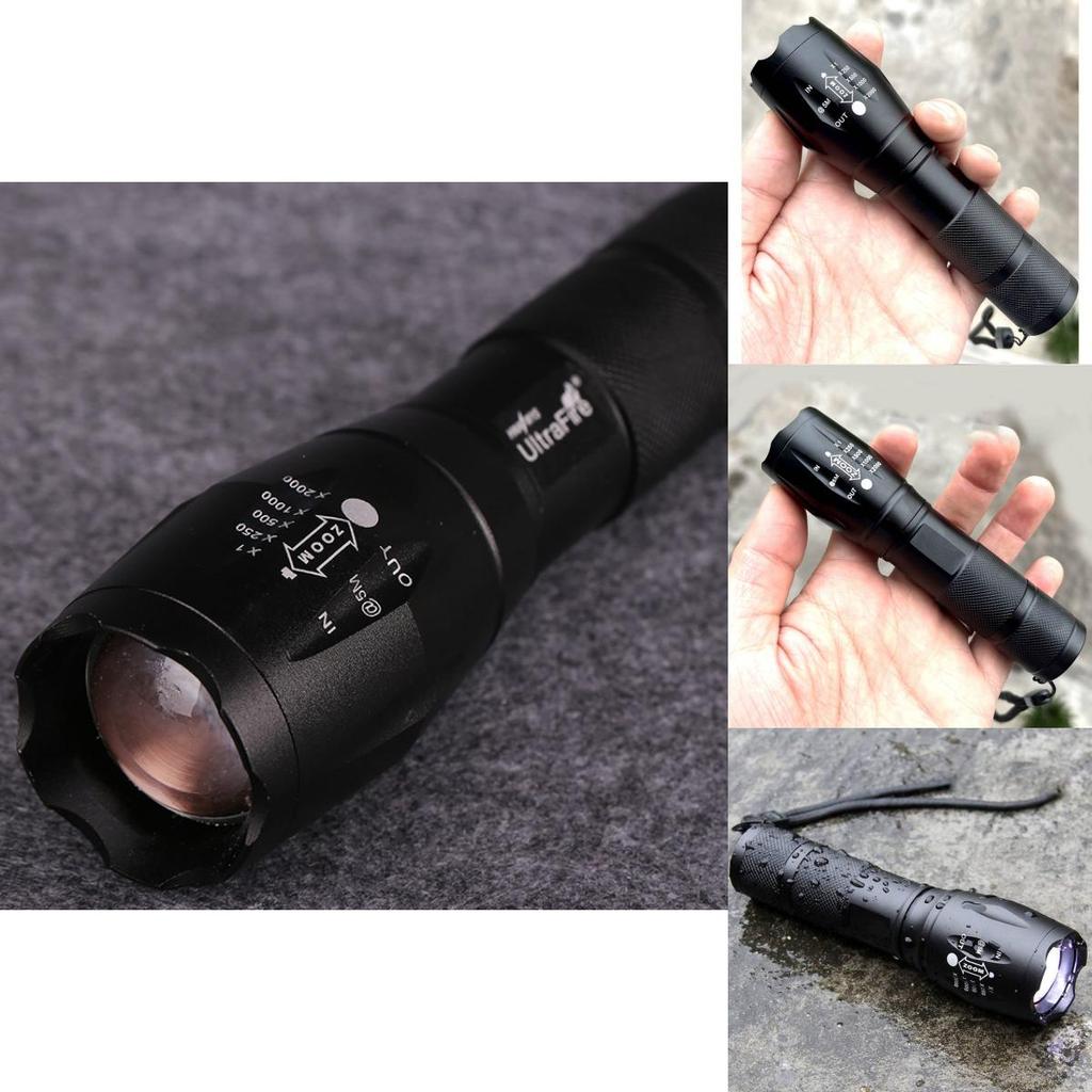 Scorpion Catcher Led Flashlight With Rechargeable Purple And White Light For Night Hunting
