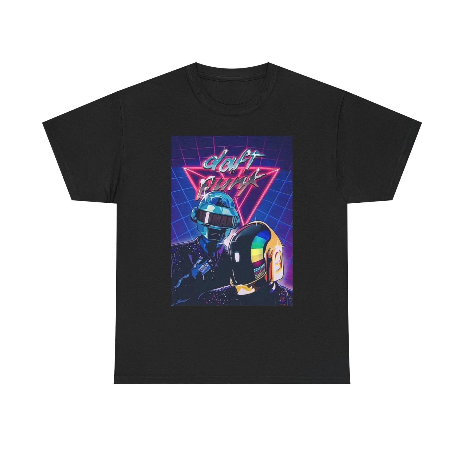 Men s and Women s T-shirts Daft Punk Graphic M