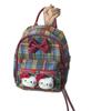 New Red Plaid Portable Casual Cute Backpack Girls Student Backpack Women