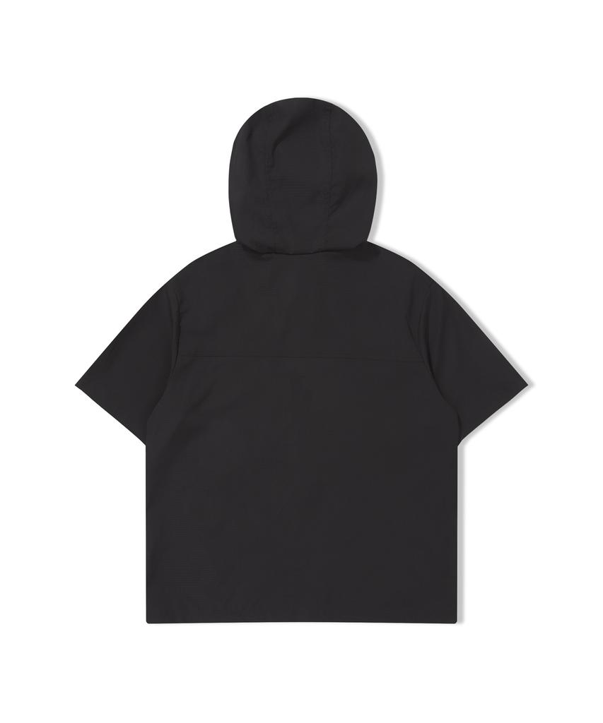 Bbc Earth Cutline Half Anorak Black
