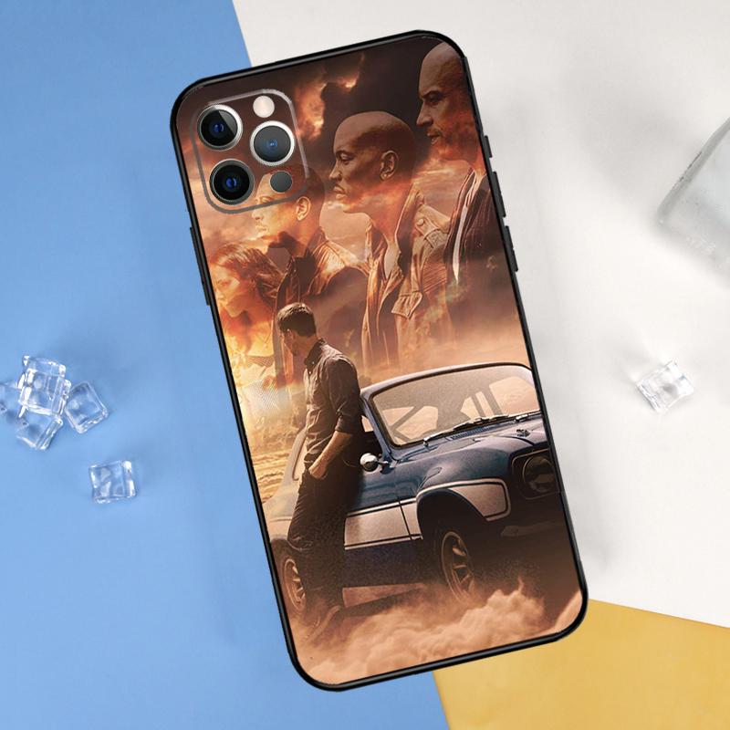 Fast and Furious Moive Phone Case For iPhone 16 Pro Max 12 13 Mini 11 14 15 Pro Max XR 16 15 Plus 16e Cover Shell
