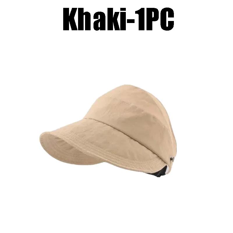 Lightweight Foldable UV Protection Sun Hat Breathable Quick-Dry Wide Brim Bucket Hat for Outdoor Beach Travel