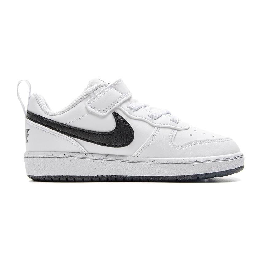 Ny Nike Court Borough Low Recraft TD 'Hvit Svart' DV5458-104