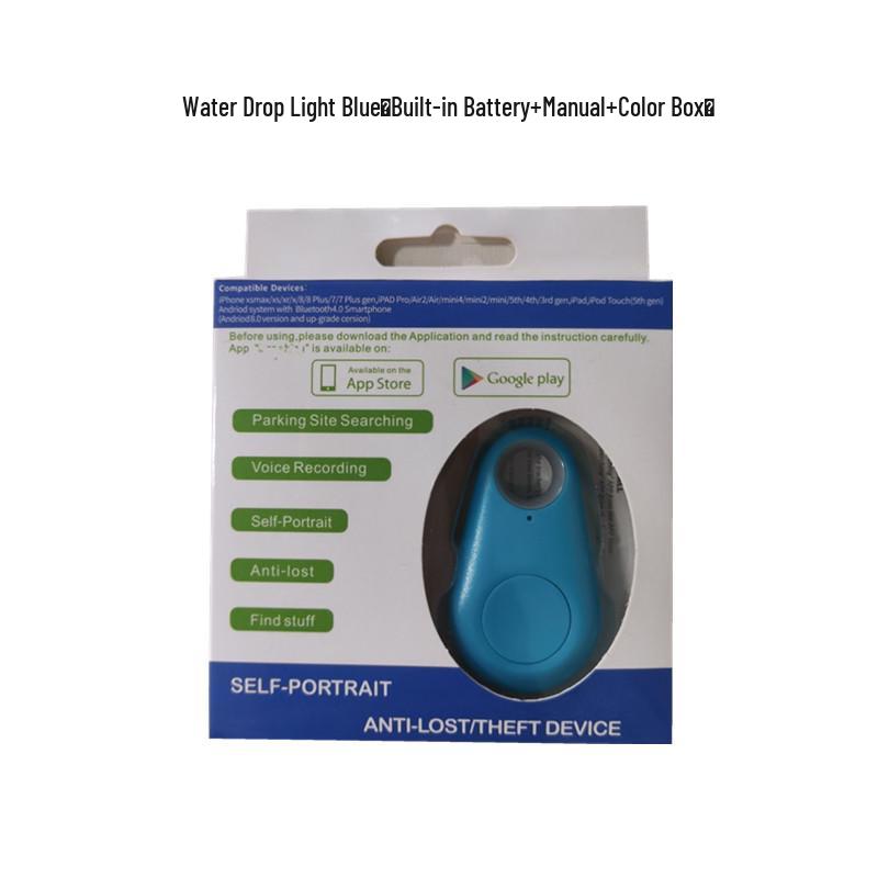 Smart Anti-Lost Bluetooth Selfie Stick & Key Finder with Water Drop Design