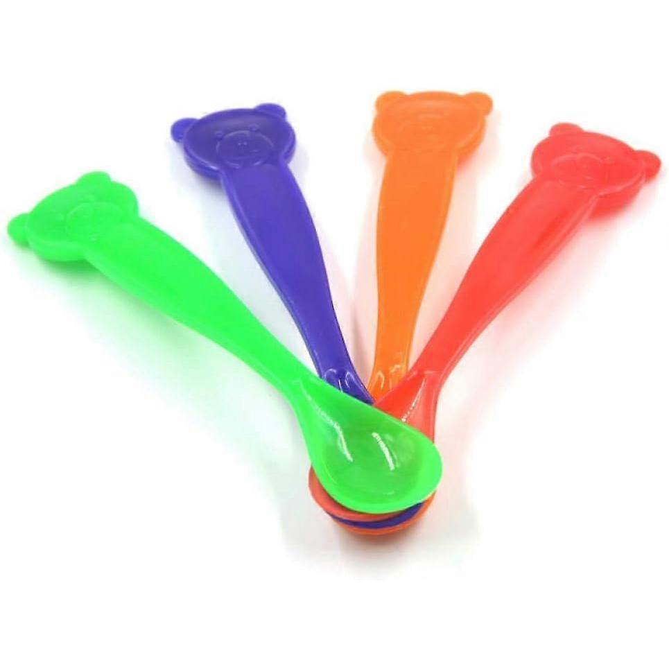 Cucchiaio Riscaldante per Bambini Cucchiaio per Pappa con Sensore di Temperatura Cucchiaio che Cambia Colore