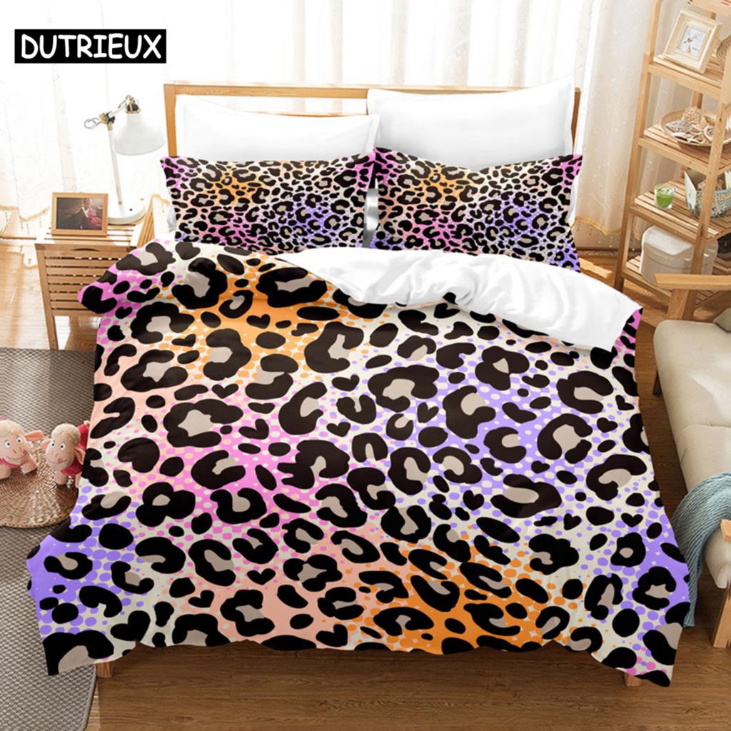 

Comforter Camouflage Quilt Full Size King Queen 3D Bedding Sets Linen Leopard Double Single Bed 220X240 200X200 Comforter (quilt)-EU Single(135*200cm)3pcs