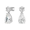 Swarovski Orecchini a goccia serie Mesmera placcati rodio orecchini da donna Argento 5661683