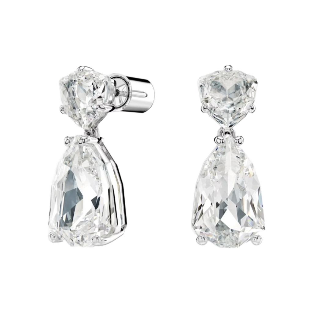 Swarovski Orecchini a goccia serie Mesmera placcati rodio orecchini da donna Argento 5661683