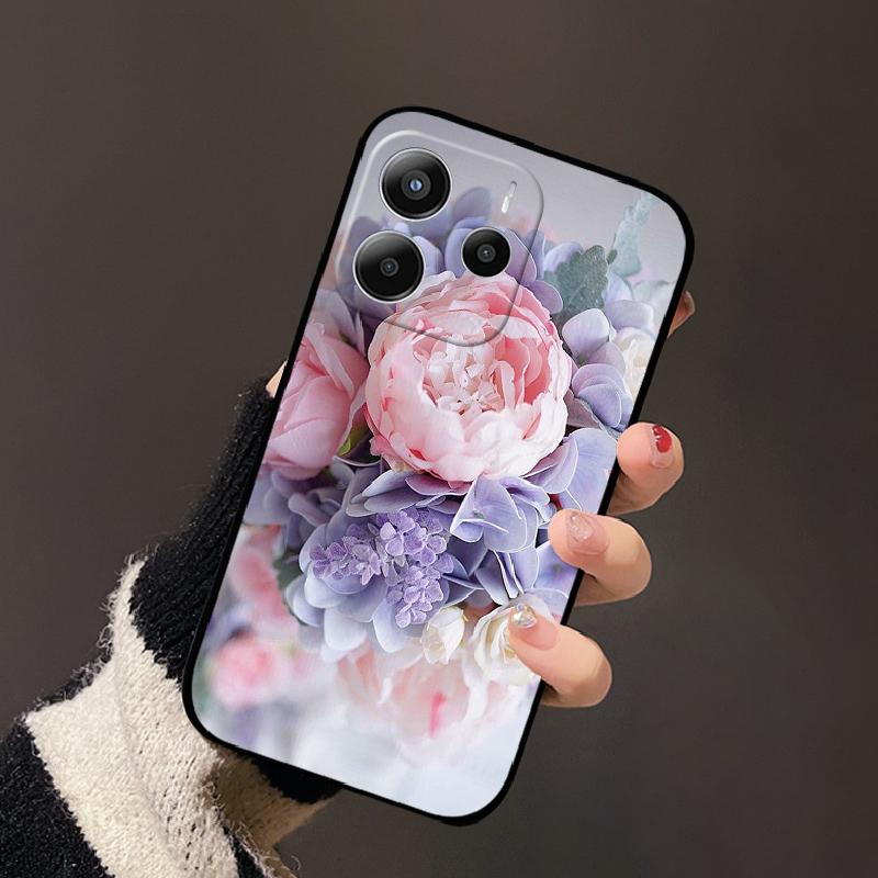 Case For Redmi Note 14 4G 5G Phone Cover Shockproof Silicone Soft TPU Bumper Fundas For Xiaomi Redmi Note 14 Color Painted Coque
