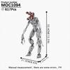 Horror Action Movie TV Stranged Figure Brick DIY Building Block Monster Creative Cheap MOC Toy Halloween Gift For Adult Children