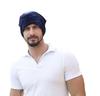 Unisex Miękka Czapka Beanie Casualowa Elastyczna Dzianinowa Czapka na Wszystkie Pory Roku Lekka Luźna Czapka typu Skull dla Mężczyzn i Kobiet
