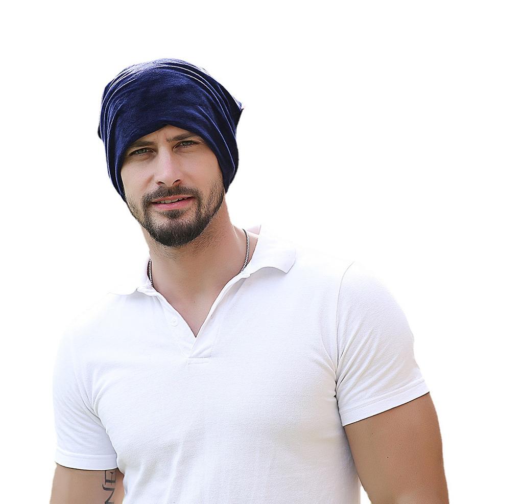 Unisex Soft Beanie Hat Casual Stretchy Knit Hat for All Seasons Lightweight Slouchy Skull Cap for Men and Women