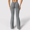 Women High Waist Flared Yoga Pants Workout Fitness Long Leggings