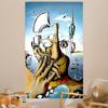 S-Salvador Dali Abstract Art Printed Large Wall Tapestry Cheap Hippie Wall Hanging Bohemian Wall Tapestries Mandala INS