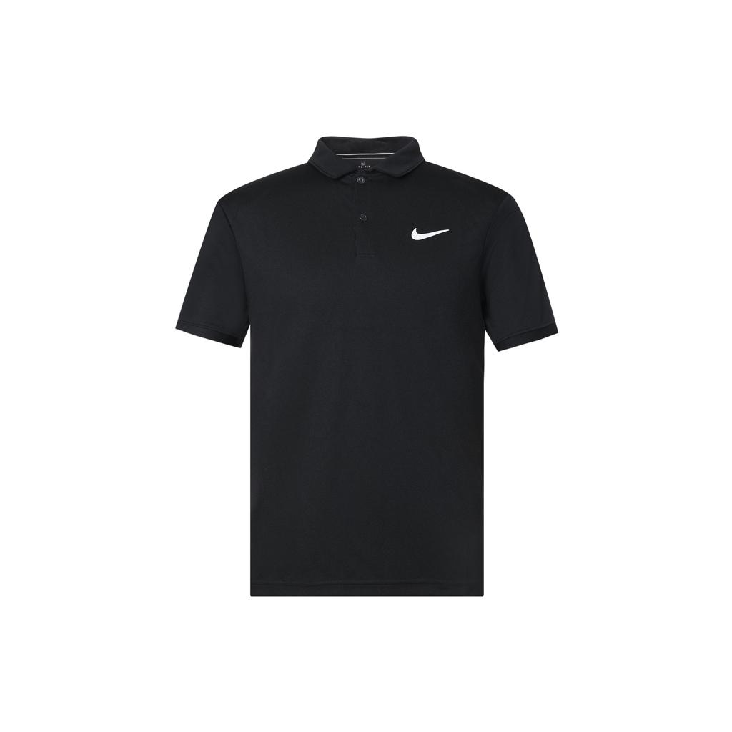 Nike Court Dri-FIT Team Casual Sports Short-Sleeve Polo Men Tops Black 939138-010