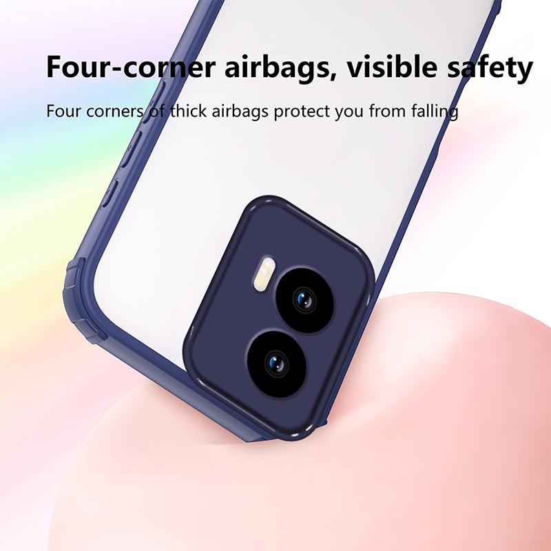 Edge 50 Fusion Luxus Vier Ecken Anti-Fall Handyhülle Für Motorola Moto Edge 40 ENO Transparent Weiche Bumper Abdeckung Edge 60 Pro