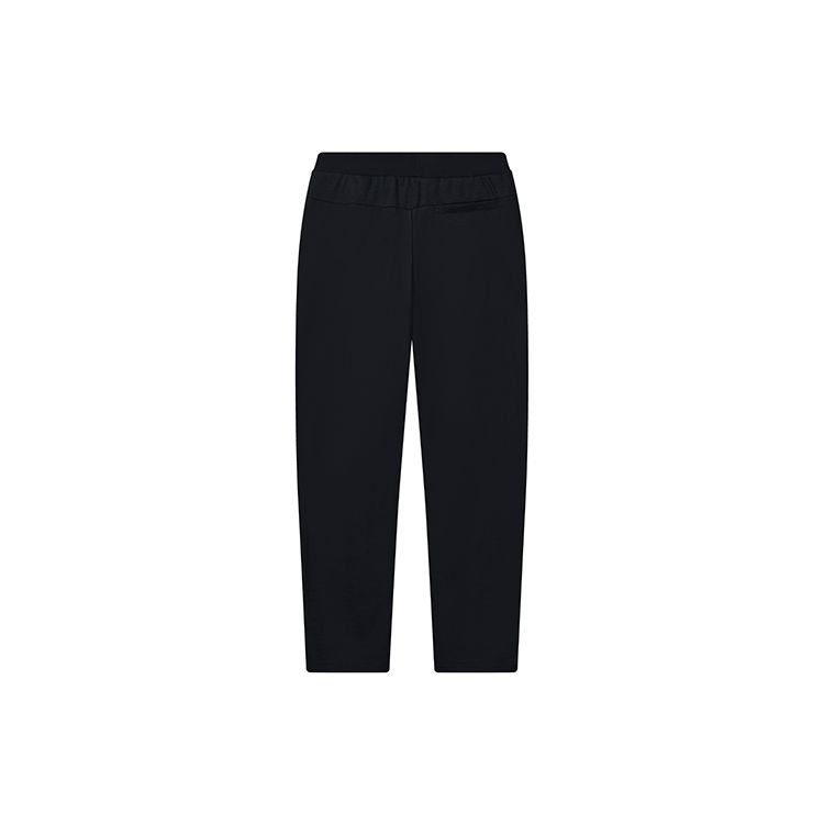 FILA Solid Logo Knitted Casual Long Pants Women bottoms Legendary-Blue F11W237602FNV
