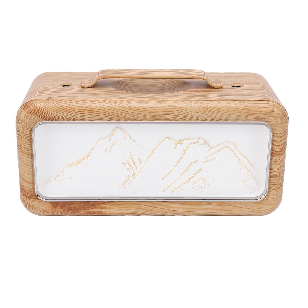 Essential Oil Diffuser Humidifier 600ml USB Dual Spray Mountain Humidifier Aromatherapy Diffuser with Light for Home