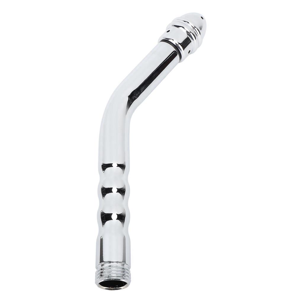 Shower Enema System Bathroom Handheld Aluminum Bent Enema Shower Colonic Douche System Cleaner