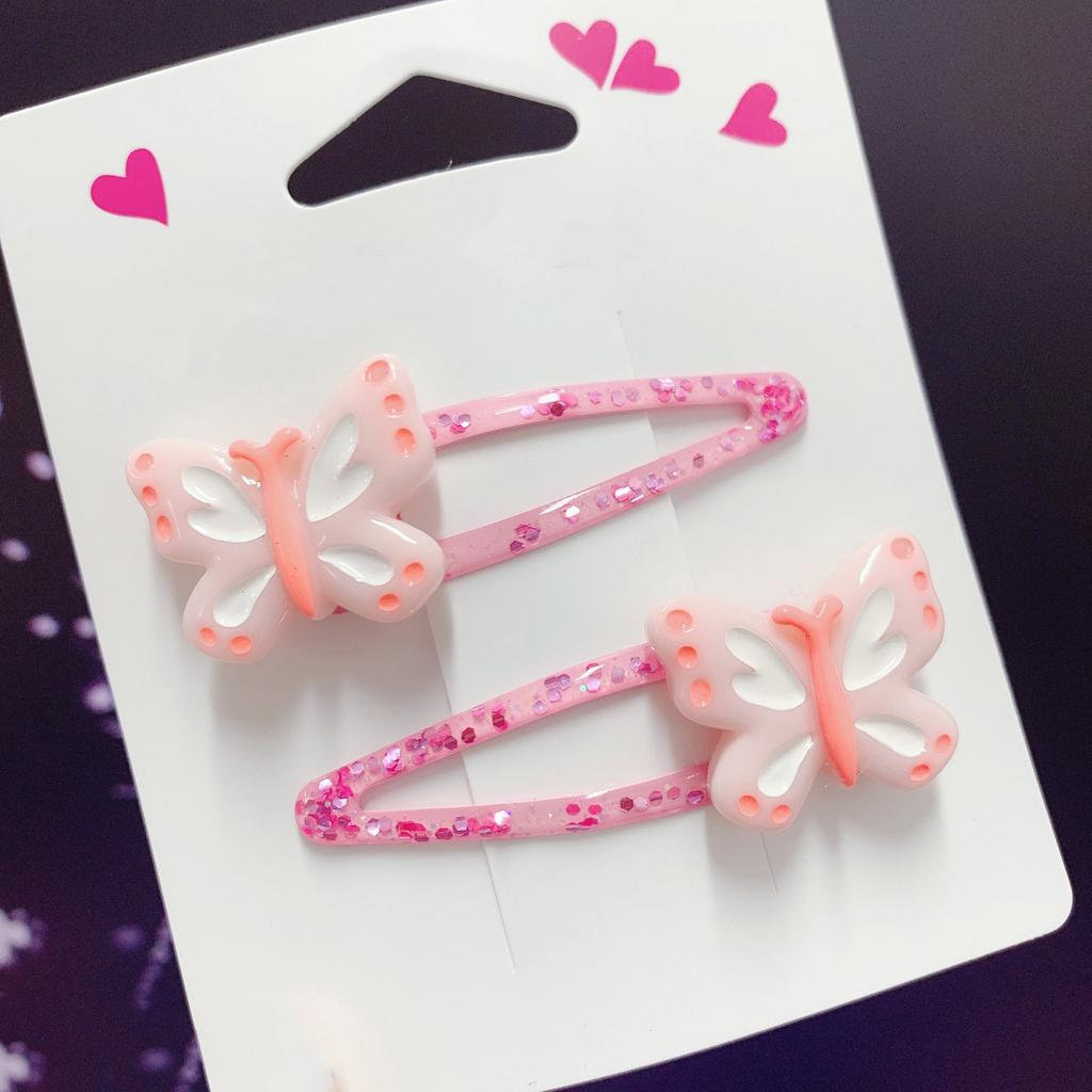 2lots Simple Temperament Hairpins Fall Winter Hair Clip Antiskid Hair Barrettes for Daily Wear and Special Occasions