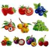 Suport Magnetic Acrilic pentru Ace de Broderie cu Fructe Magneți de Frigider Păstrător de Ace Accesorii pentru Cusături în Cruce și Accesorii pentru Broderie
