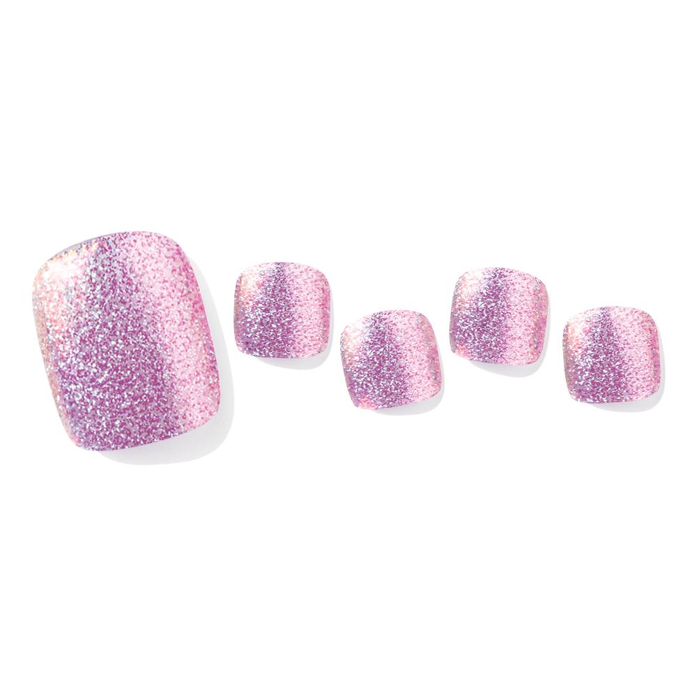 

Edge U Shop Gel Pedi 9 видов (Pedi) EPS329 Mirror Glitter Purple