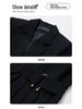 2025 Autumn Apricot Women's Suit Set: Professional Attire for Hotel and Jewelry Store Managers