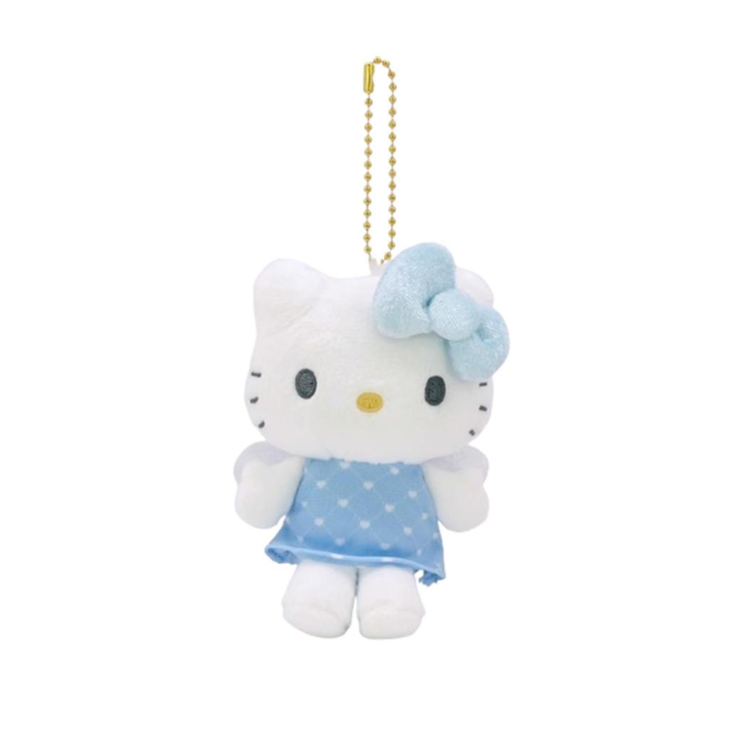Nakajima Corporation Hello Kitty Mascot Collection Angel Blue 198969-24 H10 x W8.5 x D4.5cm