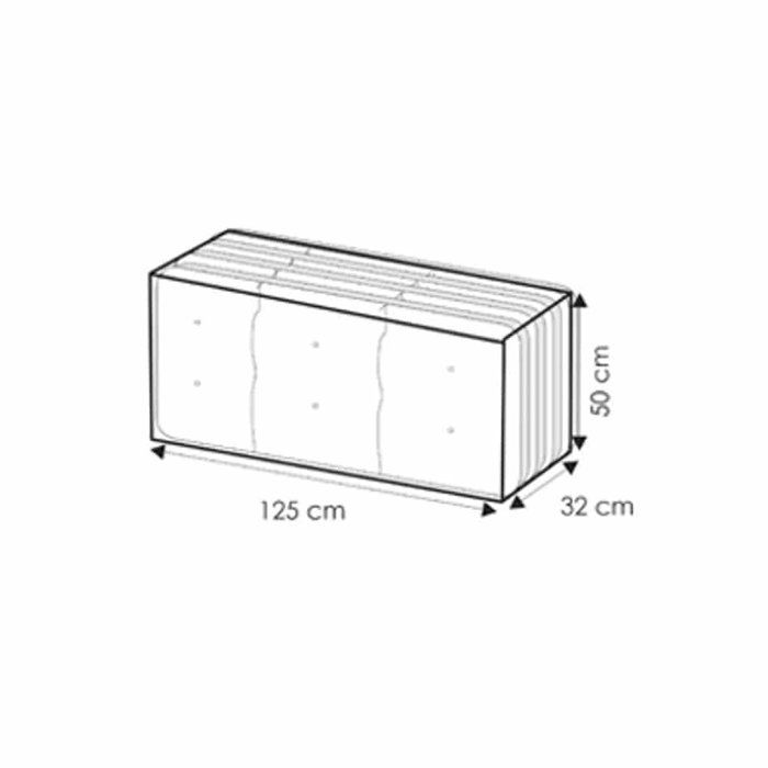 Housse de protection - BONI-SHOP® - Sac coussins de fauteuil - Transparent - Polyéthylène - Anti-UV