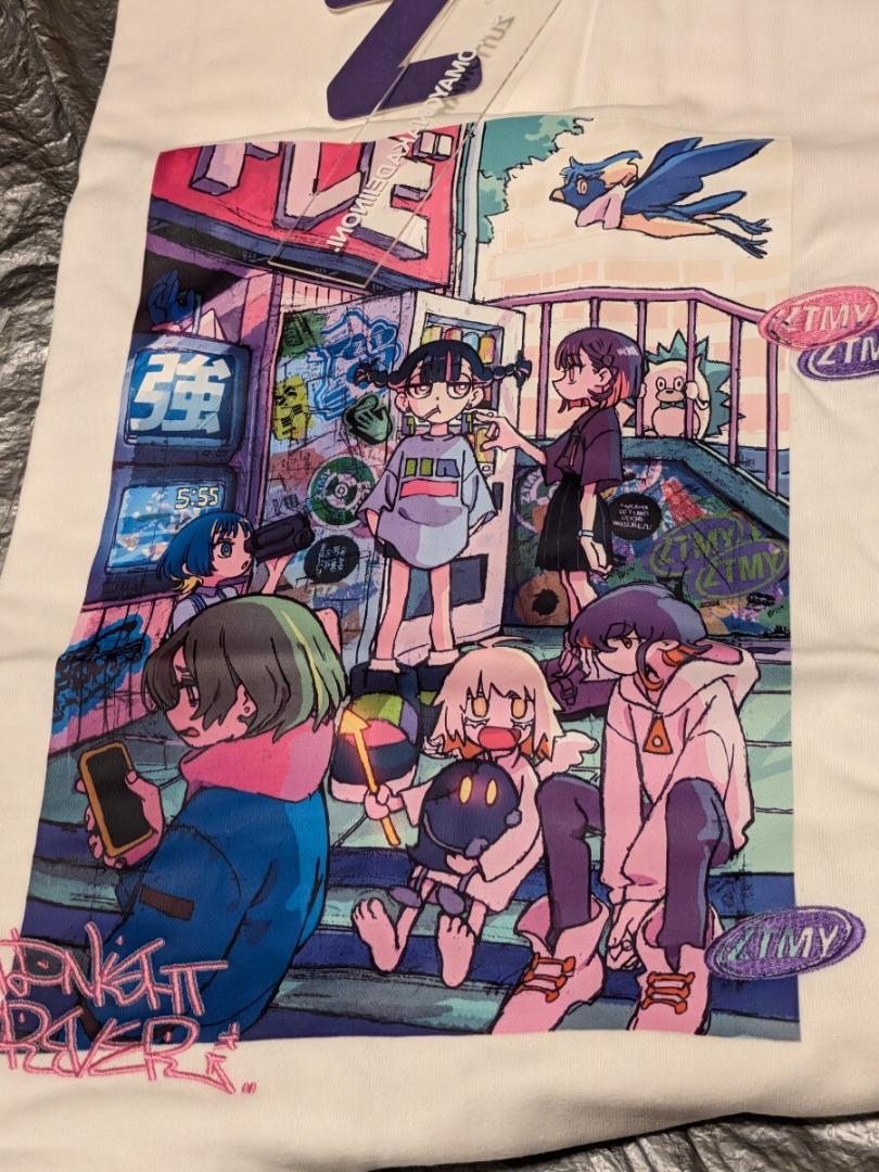 

[USED] Zutto Mayonaka de Iinoni T-shirt, white, Harajuku