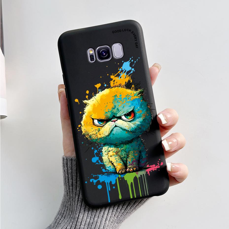 Case For Samsung S8 Plus S8+ Coque Galaxy S8 TPU Soft Silicone Funda Phone Case For Samsung Galaxy S 8 S8 Plus Cover Capa Bumper