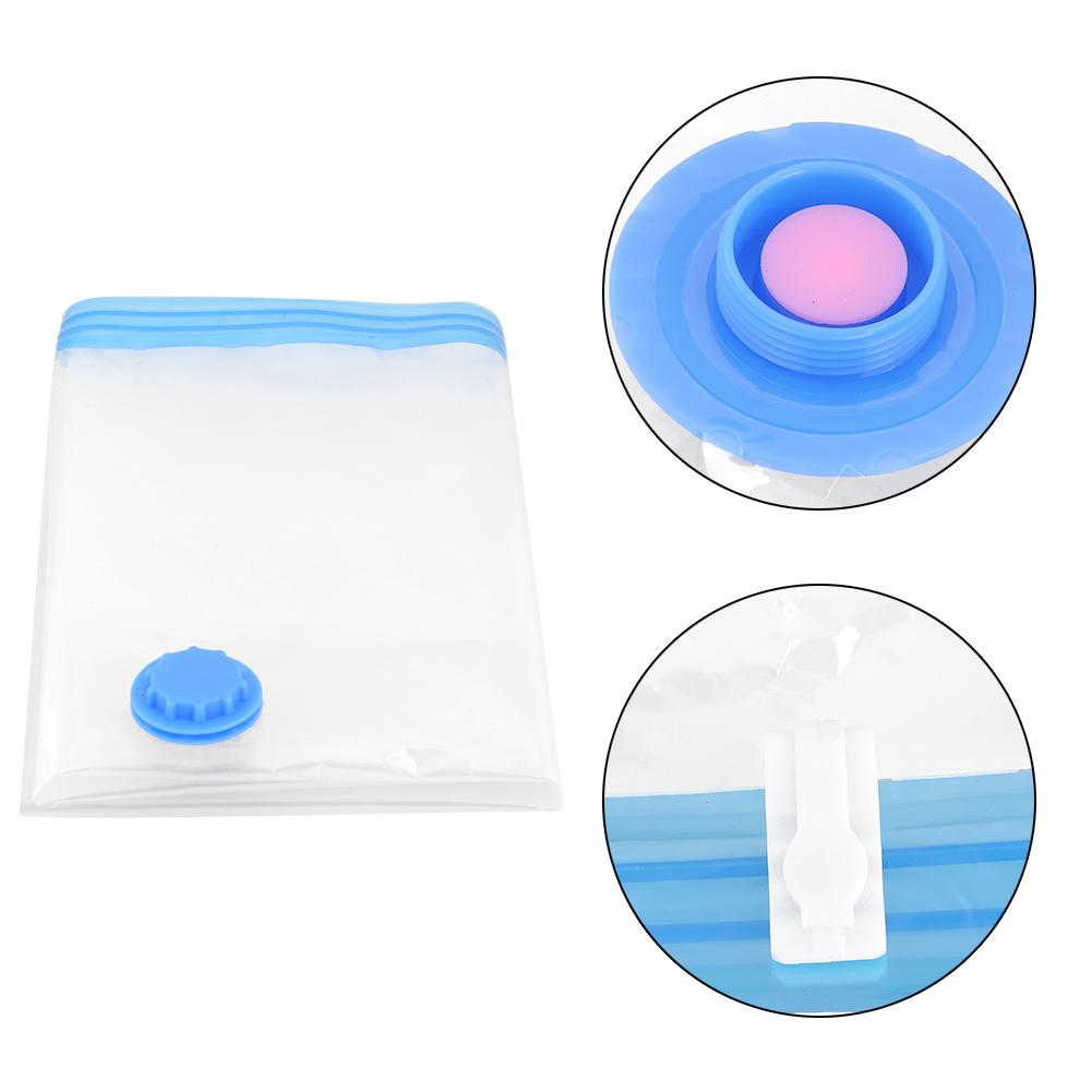 6Pcs Vacuum Compressed Space Saving Storage Bags Clothes Pillow Travel Organizer (60*80cm)