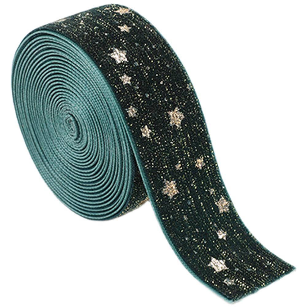 Guld Folie Accent Schlejfärg Tryck Dekorationer Dekorativa Projekt Lätta Att Klippa Lyxig Textur Mjukt Tyg Band För Jul